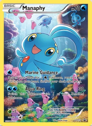 Manaphy #XY113, XY Black Star Holo, TCGdex reference
