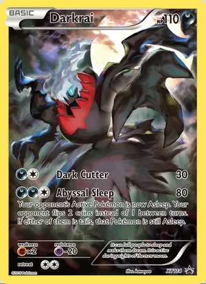Darkrai #XY114, XY Black Star Holo, TCGdex reference