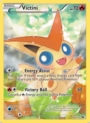 Victini #XY117, XY Black Star Holo, TCGdex reference