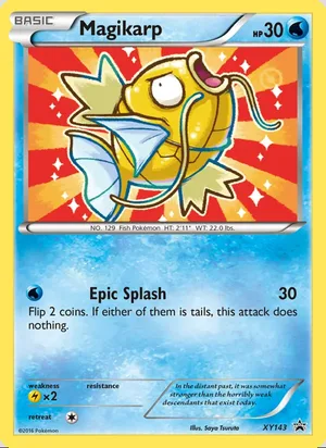 Magikarp #XY143, XY Black Star Holo, TCGdex reference