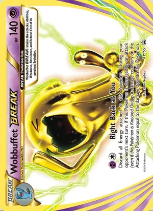 Wobbuffet BREAK #XY155, XY Black Star Holo, TCGdex reference