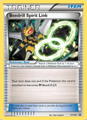 Beedrill Spirit Link #XY159, XY Black Star Non Holo, TCGdex reference