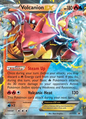 Volcanion EX #XY173, XY Black Star Holo, TCGdex reference