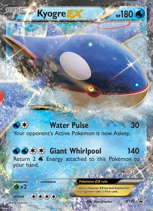 Kyogre EX #XY41, XY Black Star Holo, TCGdex reference