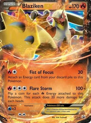 Blaziken EX #XY54, XY Black Star Holo, TCGdex reference