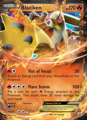 Blaziken EX #XY54, XY Black Star Holo, TCGdex reference