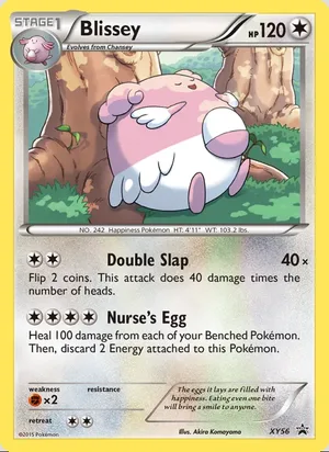 Blissey #XY56, XY Black Star Holo, TCGdex reference