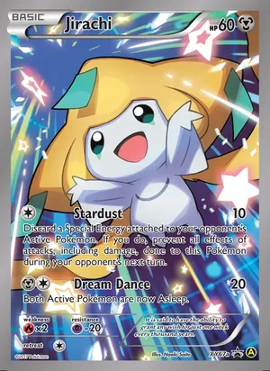 Jirachi #XY67, XY Black Star Alternate Art, TCGdex reference
