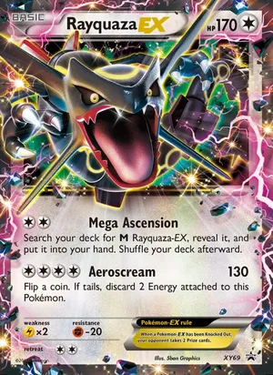 Rayquaza EX #XY69, XY Black Star Holo, TCGdex reference