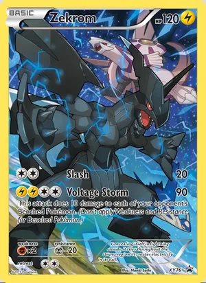 Zekrom #XY76, XY Black Star Holo, TCGdex reference
