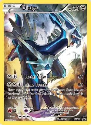 Dialga #XY77, XY Black Star Holo, TCGdex reference