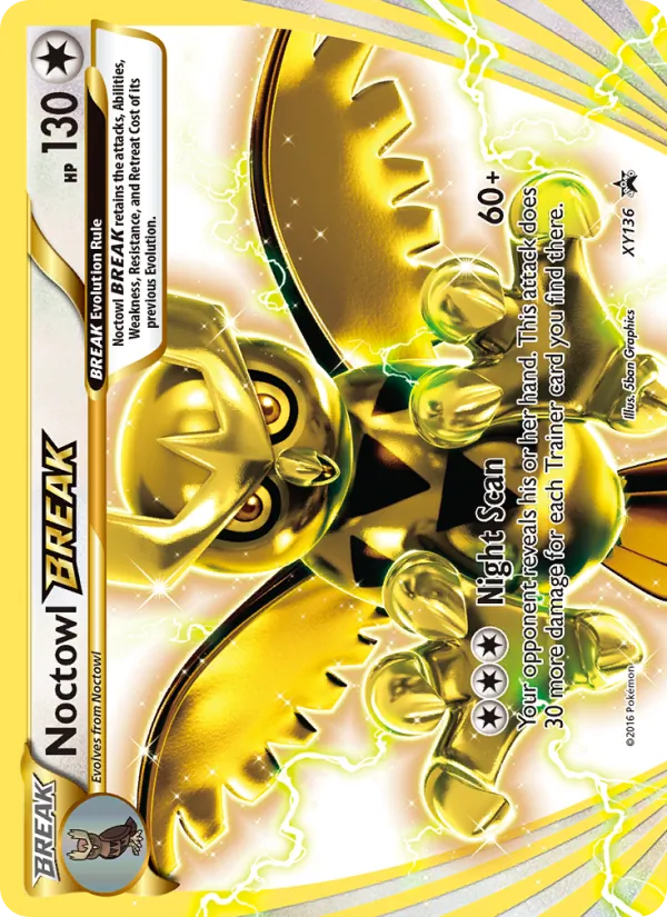 Noctowl BREAK #XY136, XY Black Star Holo, TCGdex reference