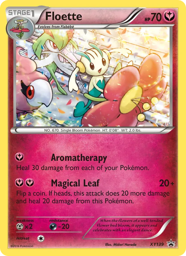 Floette #XY139, XY Black Star Holo, TCGdex reference