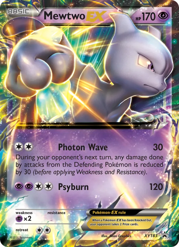 Mewtwo-EX #XY183, XY Black Star Holo, TCGdex reference