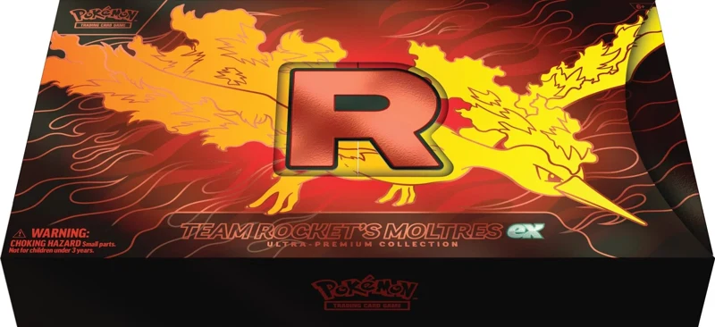 Team Rocket's Moltres ex Ultra-Premium Collection